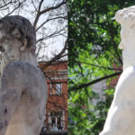 La estatua de Neptuno, sita en la plaza del Jardinillo de Guadalajara, ya luce nueva imagen tras su limpieza y restauración: «Llevaba mucho tiempo sufriendo no solo la lluvia, sino también vandalismo y abandono»