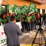 CSIF se concentra en todas las capitales de provincia de Castilla La Mancha, incluida Guadalajara, contra los recortes de Cospedal de 2012 que Page hizo suyos tras acceder al poder hace 9 años y contra el recorte en la asistencia sanitaria de Sánchez en la Muface