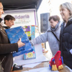 Hasta las 20,00 horas de este jueves 26 de diciembre se podrán donar juguetes nuevos en la carpa instalada por Cáritas en la plaza Mayor de Guadalajara para que «ningún niño se quede sin juguete el Día de Reyes»