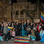 Decenas de venezolanos en el exilio se manifiestan en Guadalajara contra la tiranía de Nicolás Maduro y a favor del presidente electo Edmundo González